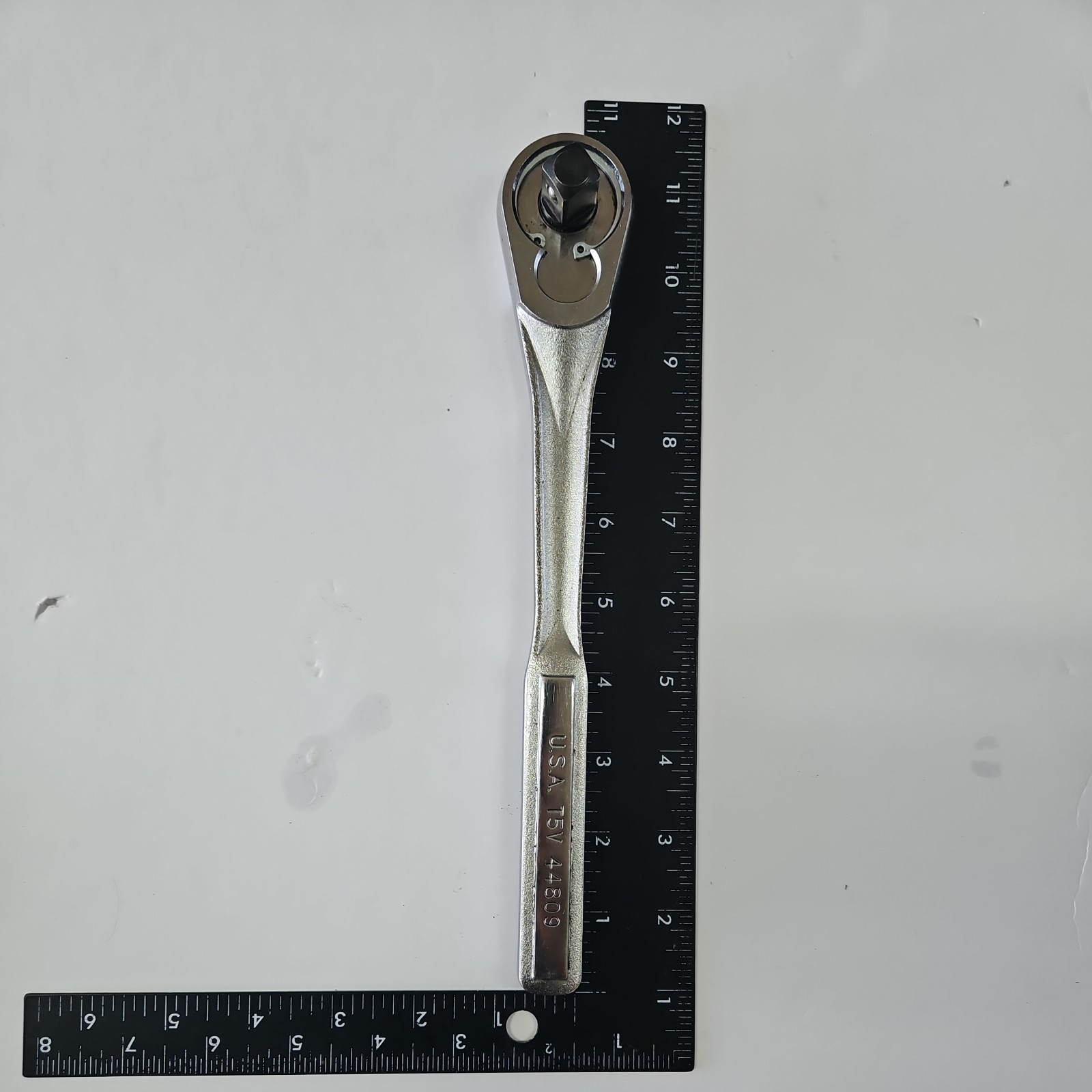 Vintage Craftsman Make In USA 1/2" drive Ratchet 44809 T5V Used