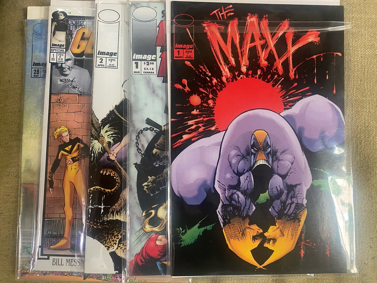 Maxx lot of 6 Image Comics VF/NM 1994 OOP HTF Maxx lot of 6 Image Comics VF/NM 1994 OOP HTF