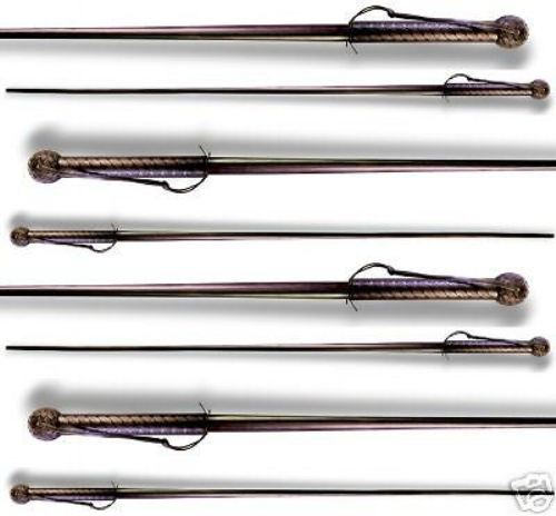Cold Steel Sjambok Whip Large Black 54" 1.3m 95SLB NEW