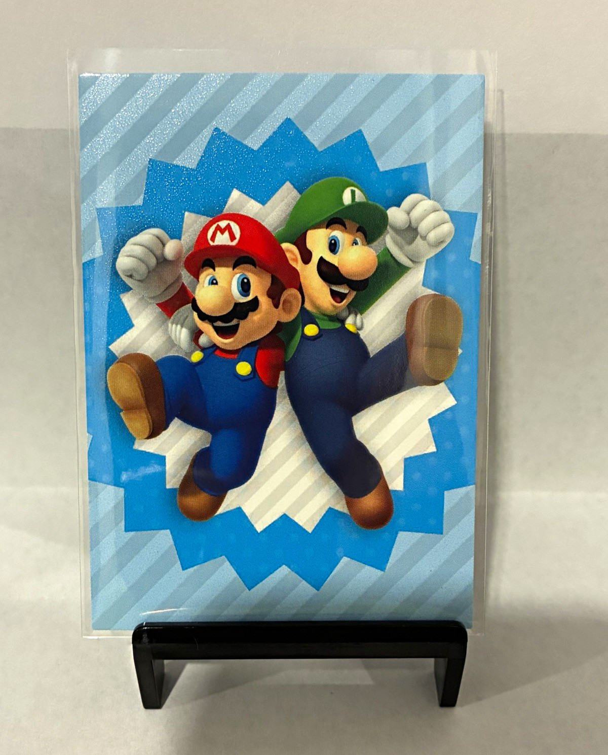 2022 Panini Super Mario Trading Card Collection Mario & Luigi Group Card #115 2022 Panini Super Mario Trading Card Collection Mario & Luigi Group Card #115