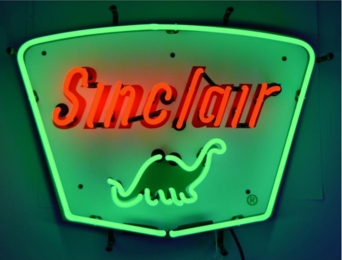 New Sinclair Dino Gasoline Neon Light Sign 20"x16" Beer Gift Bar Lamp