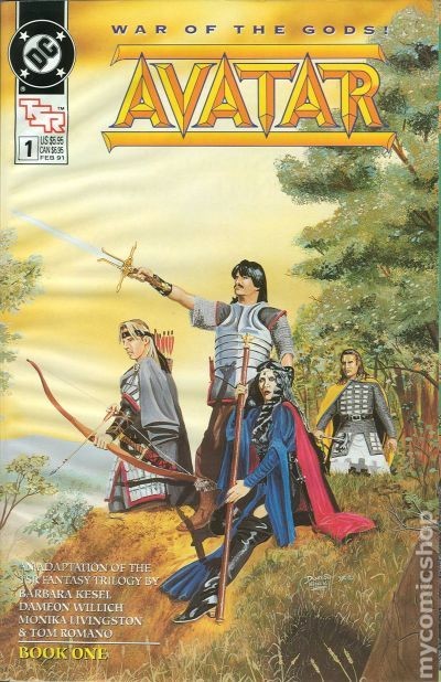 Avatar #1 VG 1991 Stock Image Low Grade