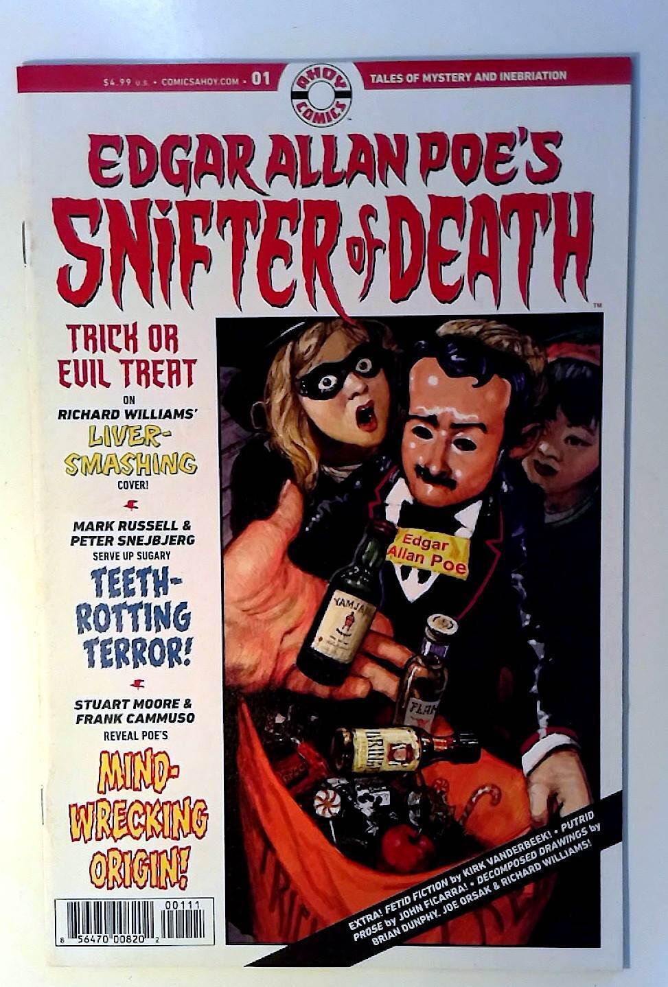 Edgar Allan Poe's Snifter of Death #1 Ahoy Comics (2021) NM 1st Print Comic Book