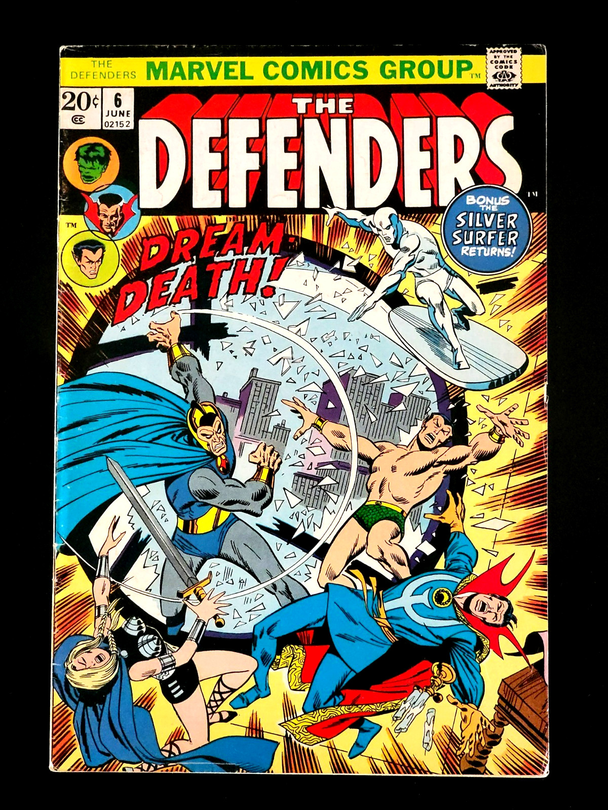Defenders #6 (June 1973, Marvel) Defenders #6 (June 1973, Marvel)