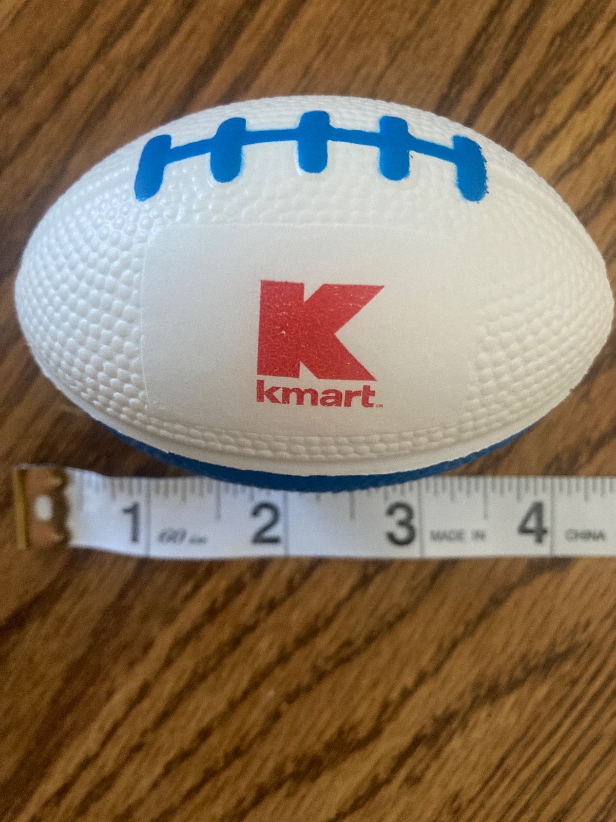 Vintage Kmart Miniature Foam Advertising Football Vintage Kmart Miniature Foam Advertising Football