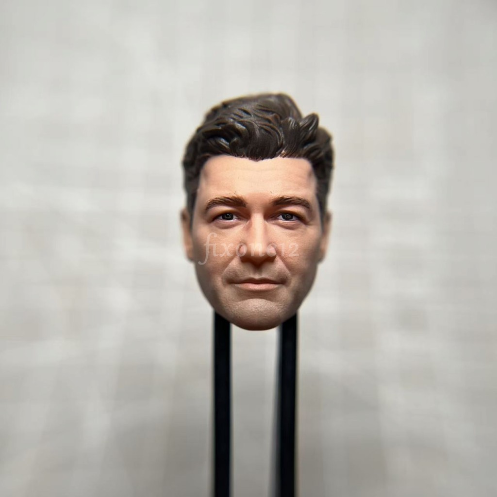 Custom Painted 1/18 1/12 1/10 Hal Jordan Kyle Head Sculpt fit 3.75" 6" 7" Figure