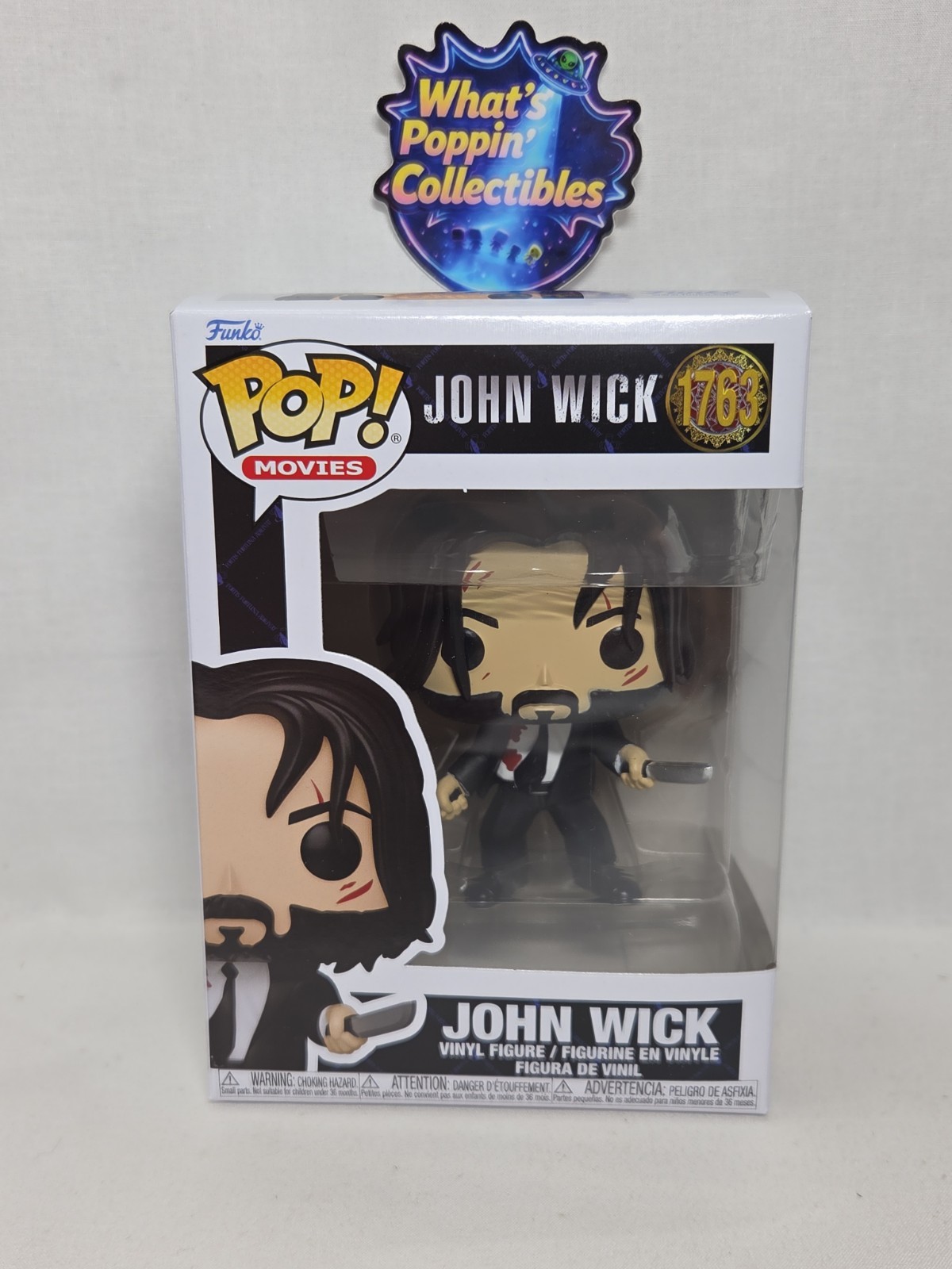 Funko Pop Vinyl: John Wick - John Wick #1763 Ships With Protector 