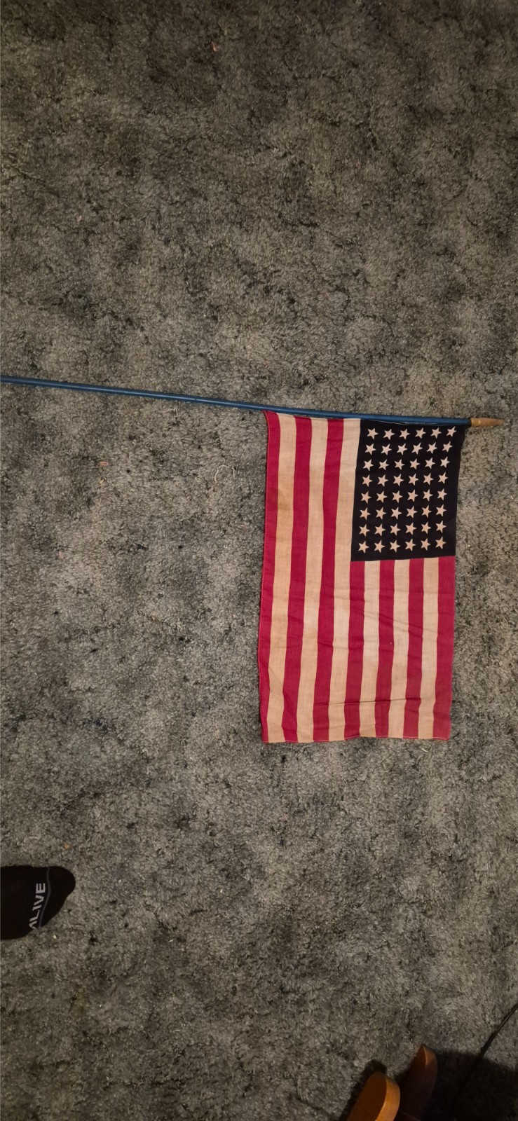 vintage 48 star parade flag vintage 48 star parade flag