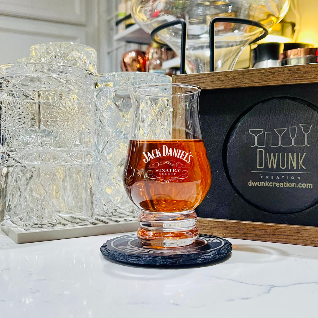 Custom Engraved Jack Daniels Sinatra Select Premium Tulip Glass – 8 oz