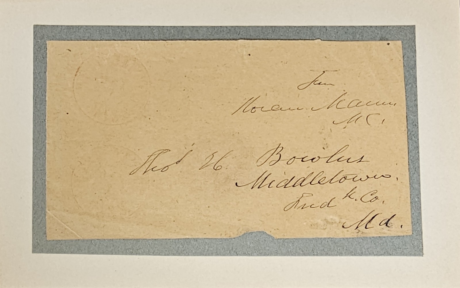 Horace Mann Free Frank – Signed as Congressman – Historic Education Reformer Horace Mann Free Frank – Signed as Congressman – Historic Education Reformer