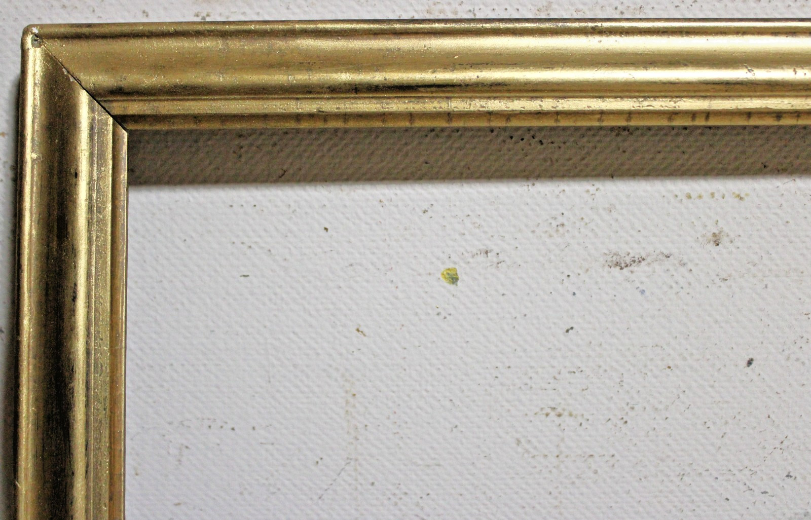 ANTIQUE FITS 14 X 20" VICTORIAN PICTURE FRAME LEMON GOLD GILT FINE ART WOOD
