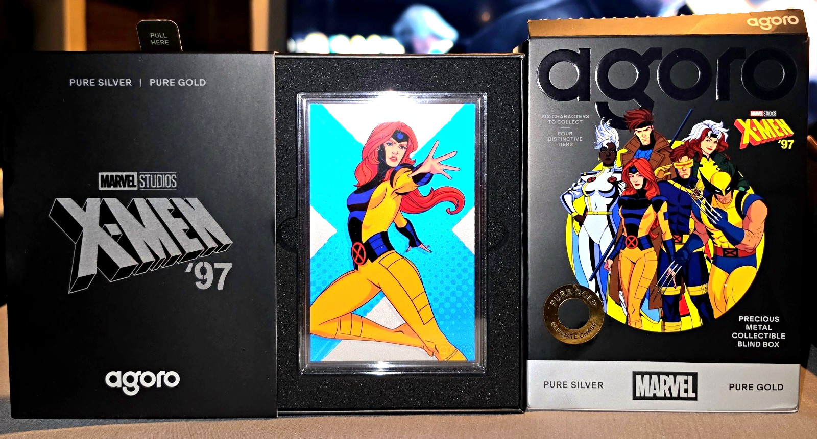 SDCC 2026 Agoro Marvel Studios X-Men '97 Pure Silver/Gold 6-Card SDCC 2026 Agoro Marvel Studios X-Men '97 Pure Silver/Gold 6-Card