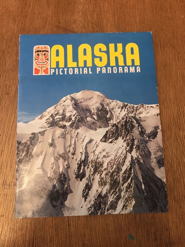 1960s Vintage Alaska Pictorial Panorama The 49th State Eskimos McKinley Seals