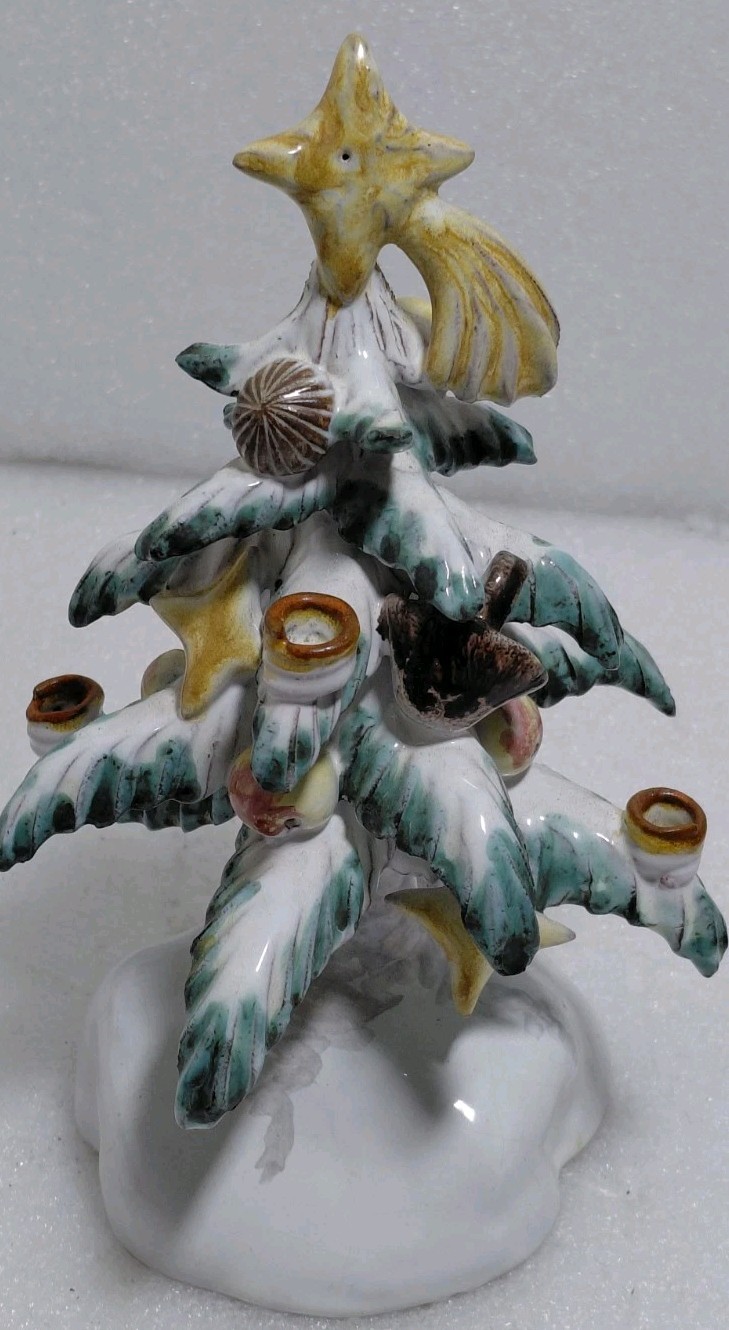 Rare Vtg 7"H x 4"W Leopold Anzengruber Keramik Wein Austria Christmas Tree 13115 Rare Vtg 7"H x 4"W Leopold Anzengruber Keramik Wein Austria Christmas Tree 13115