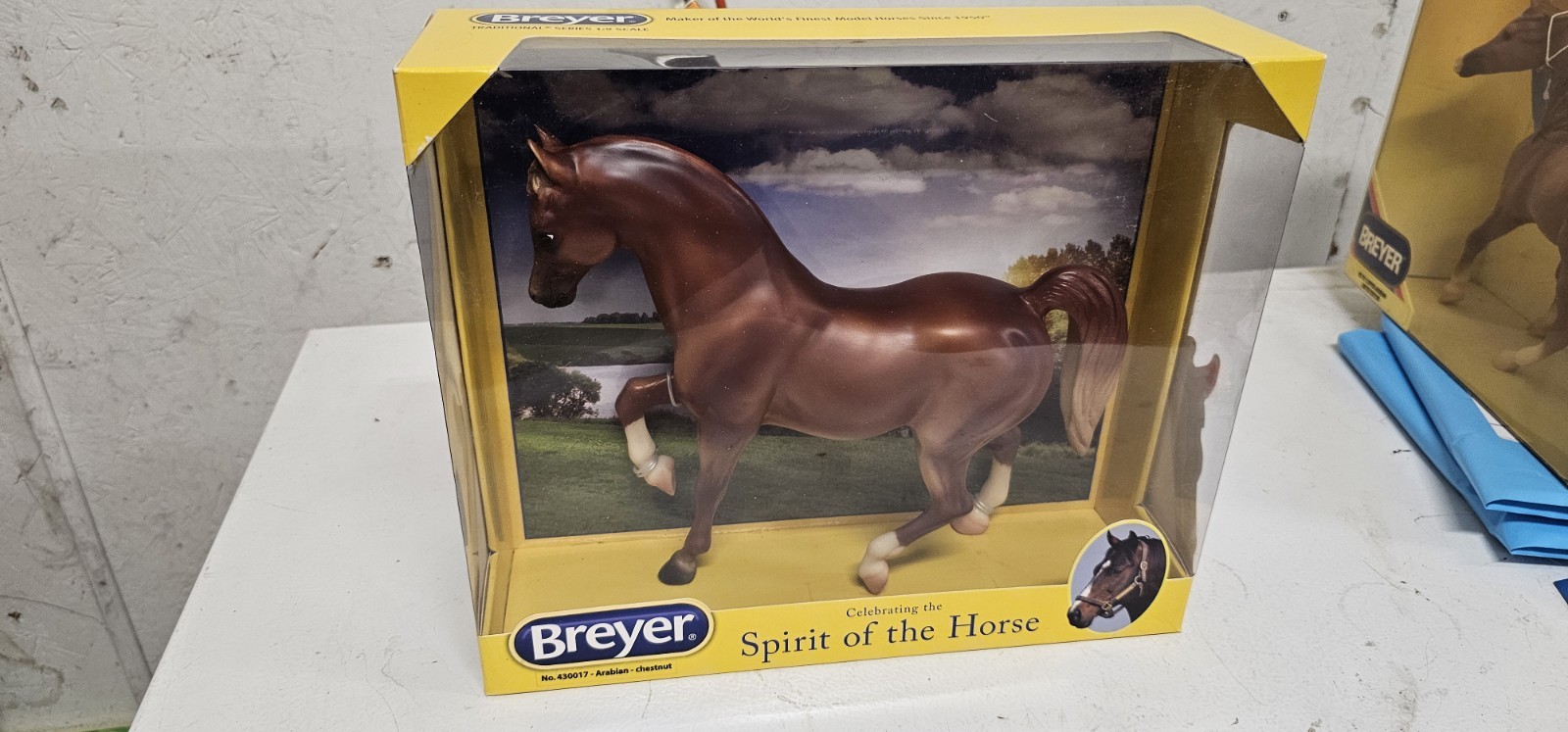 BREYER Spirit of the Horse Arabian - Chestnut #430017 RARE BREYER Spirit of the Horse Arabian - Chestnut #430017 RARE