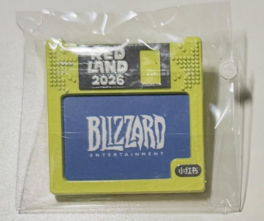 Blizzard x REDNOTE RedLand Limited Edition Event Pin Collectible Memorabilia