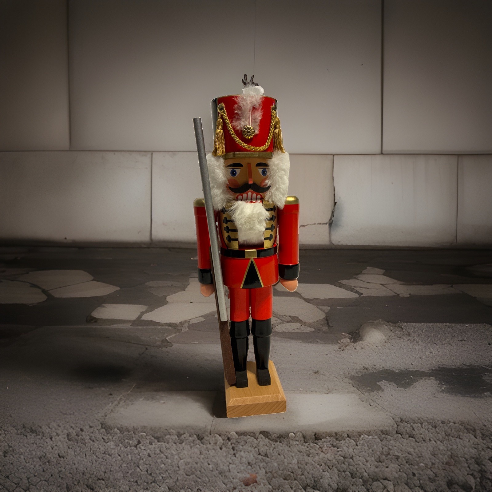 "Vintage 90s Käthe Wohlfahrt 14” Toy Soldier Nutcracker Legler Germany" "Vintage 90s Käthe Wohlfahrt 14” Toy Soldier Nutcracker Legler Germany"