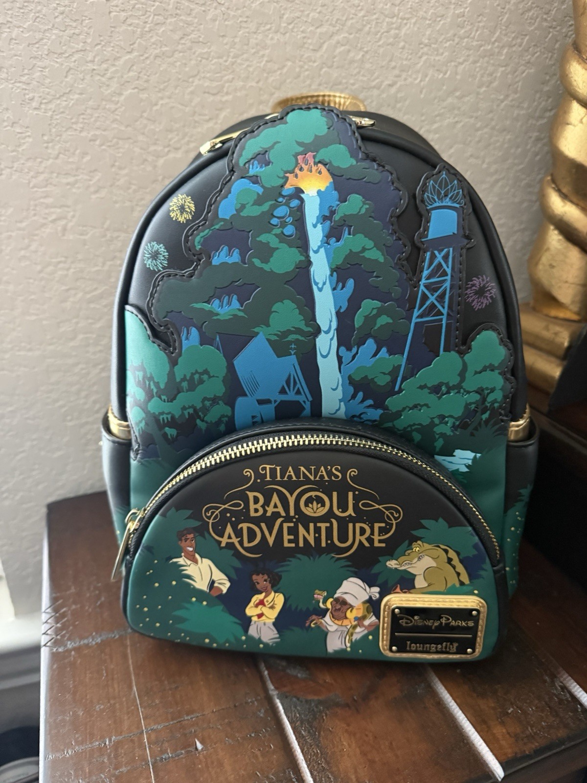 NEW Disney Loungefly Mini Backpack Tiana Adventures Princess NWT NEW Disney Loungefly Mini Backpack Tiana Adventures Princess NWT