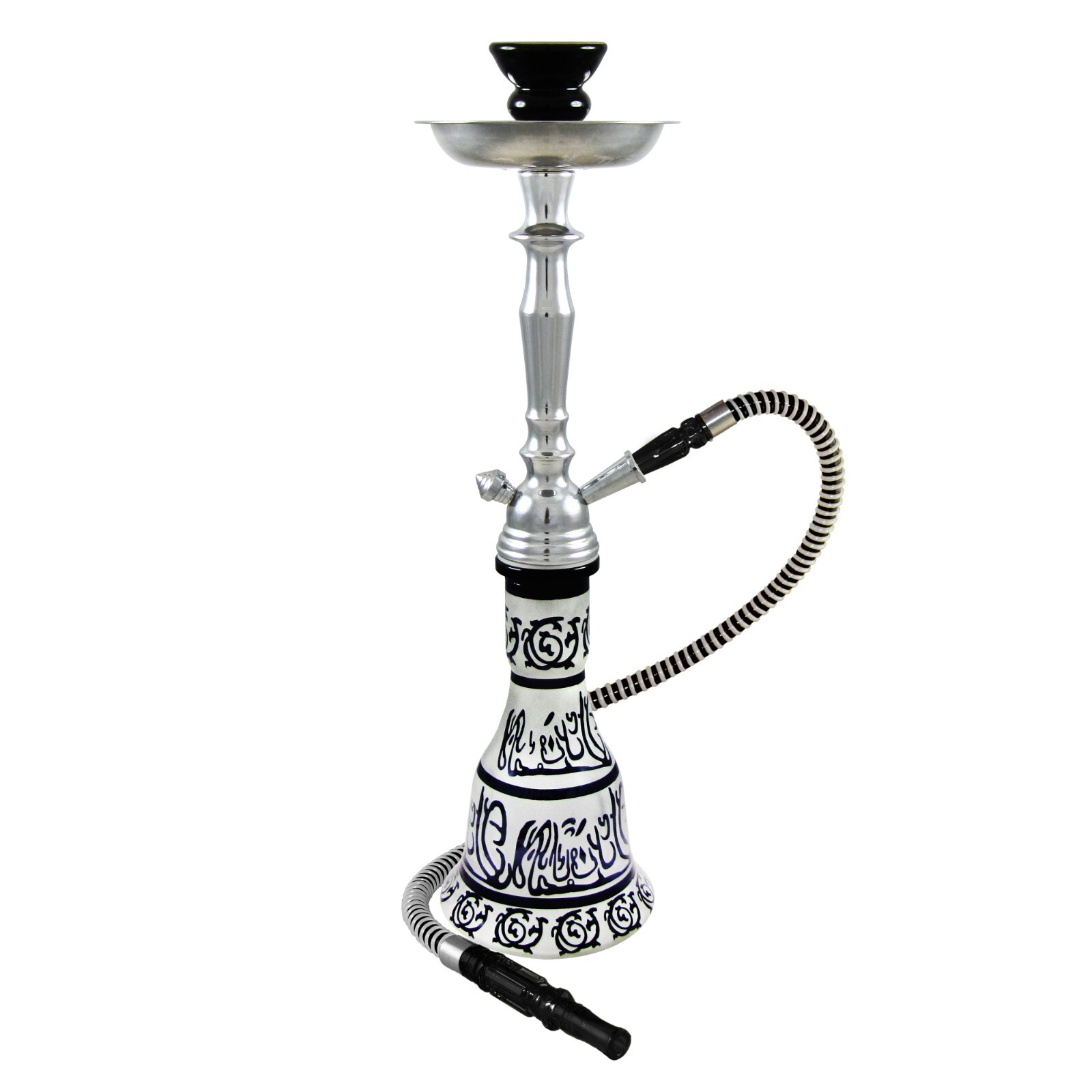 20" Black Hookah Set - Hieros by Premium Hookah Shisha 1 Hose 20" Black Hookah Set - Hieros by Premium Hookah Shisha 1 Hose