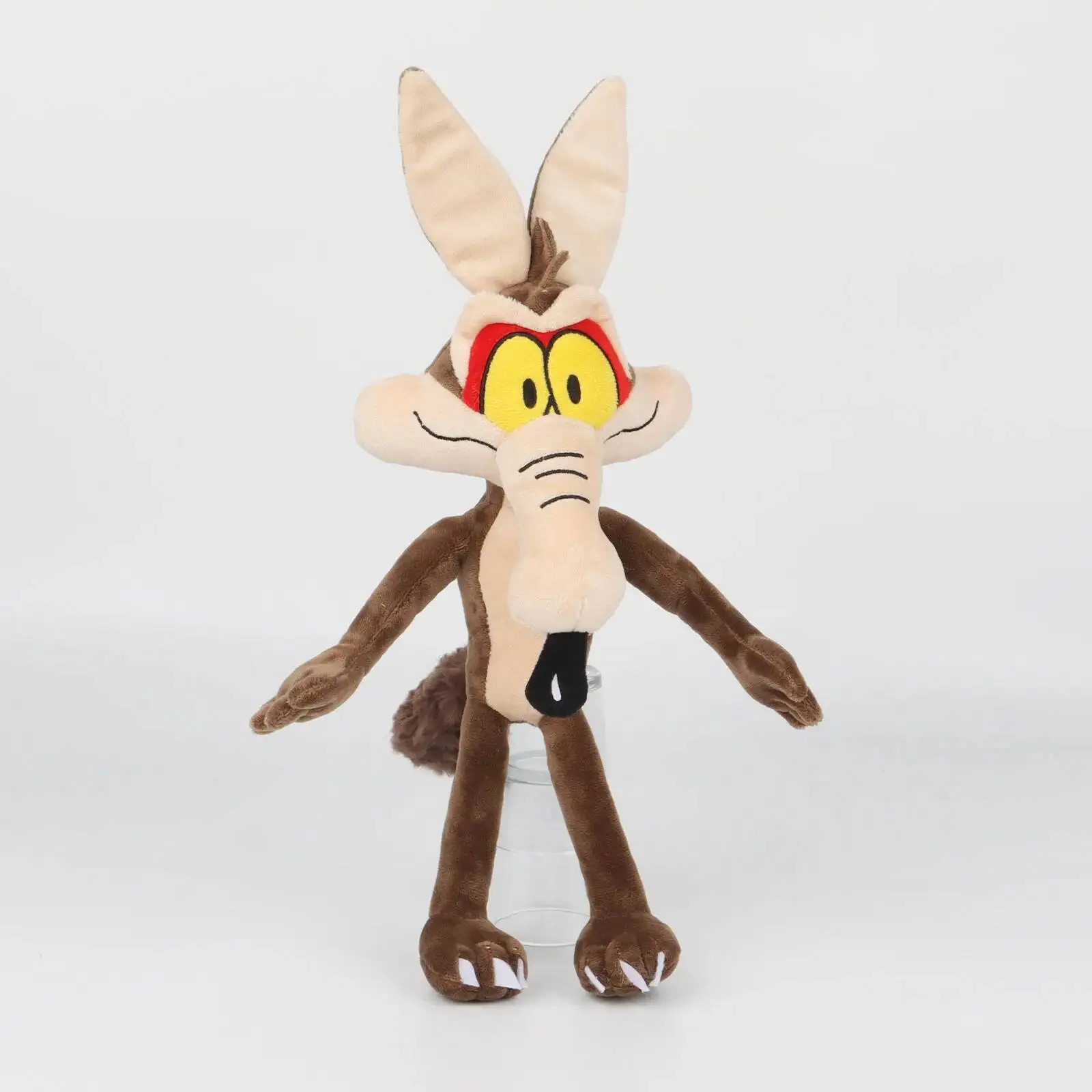New 40cm Coyote Wile E Plush Toy Cute 40cm The Cunning Brown Wolf Stuffed Doll New 40cm Coyote Wile E Plush Toy Cute 40cm The Cunning Brown Wolf Stuffed Doll
