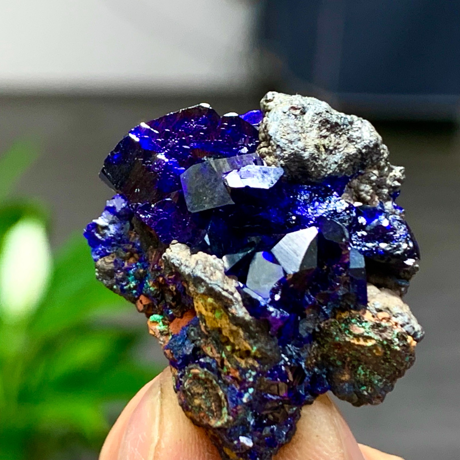 12G BEST Natural Azurite/Malachite crystal minerals specimens
