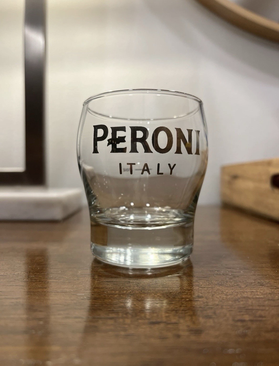 2oz Peroni Nastro Azzuro Italian Beer/Shot Glasses Brand New Never Used