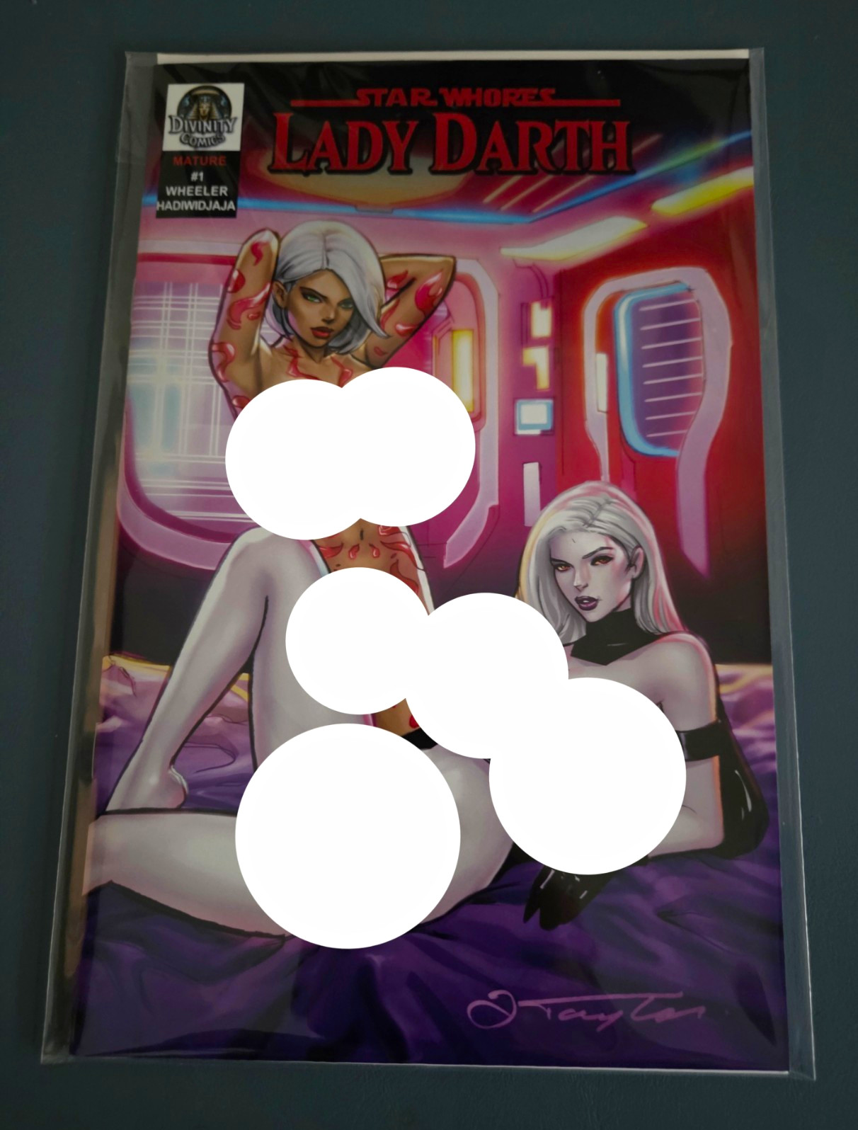 Lady Darth #1 Divinity Comics Lady Death Wheeler Full Naughty Mature