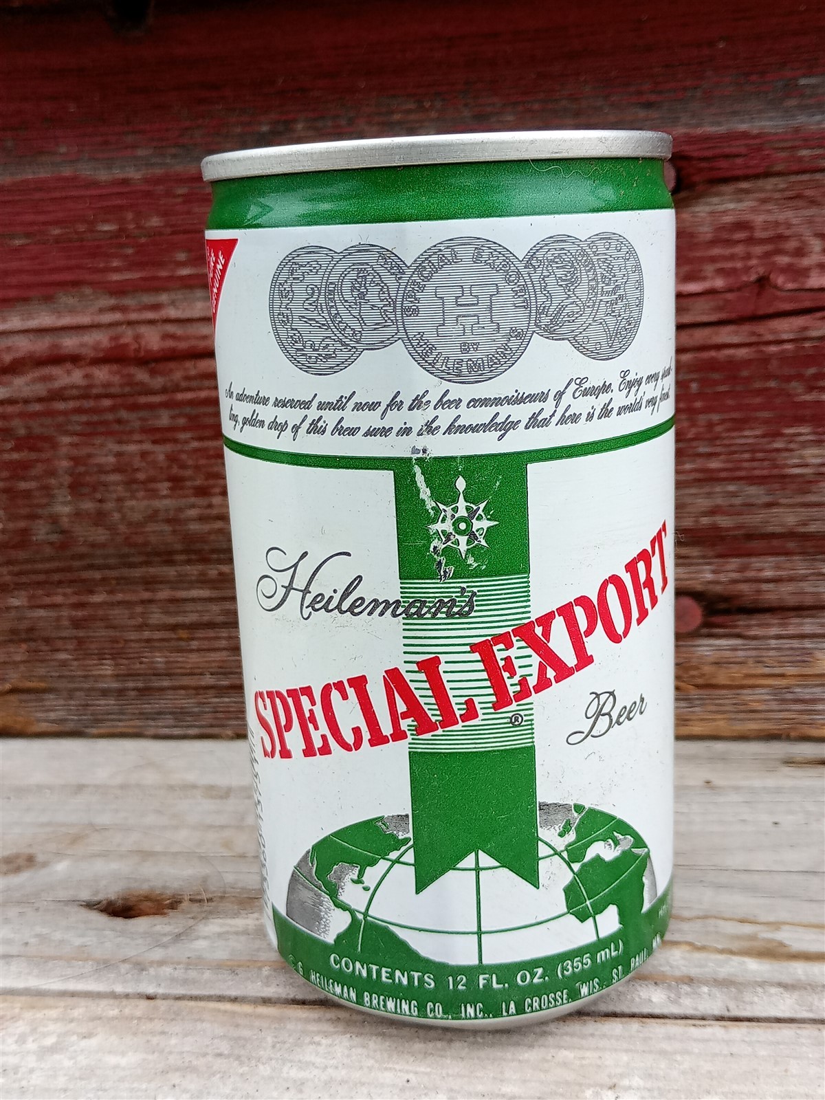 Vintage Heileman's Special Export Steel 12 Oz. Empty Beer Can 1970s-80s Vintage Heileman's Special Export Steel 12 Oz. Empty Beer Can 1970s-80s