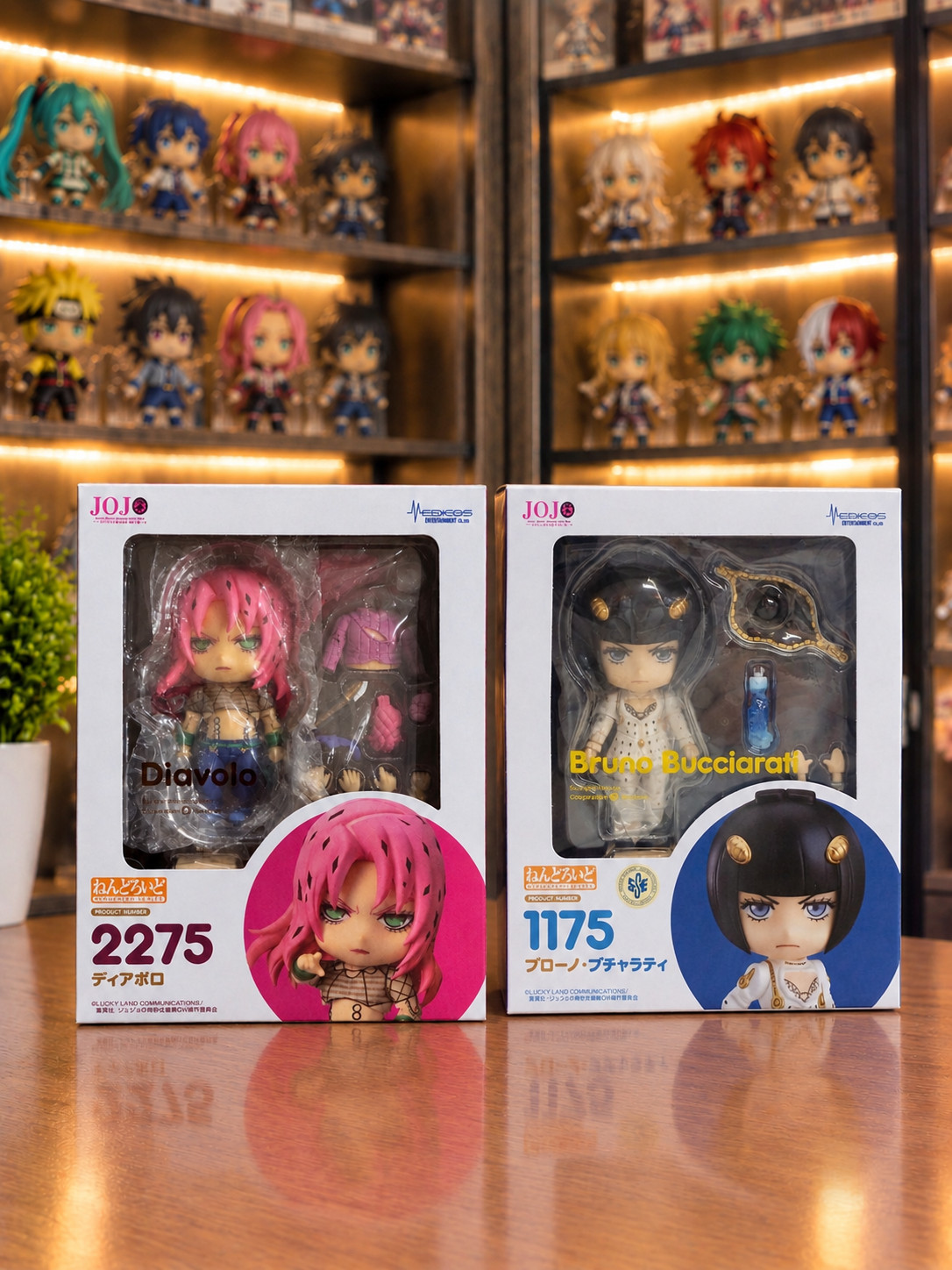 Nendoroid Diavolo & Bruno Bucciarati Jojo's Bizarre Adventure: Golden Wind Set-2