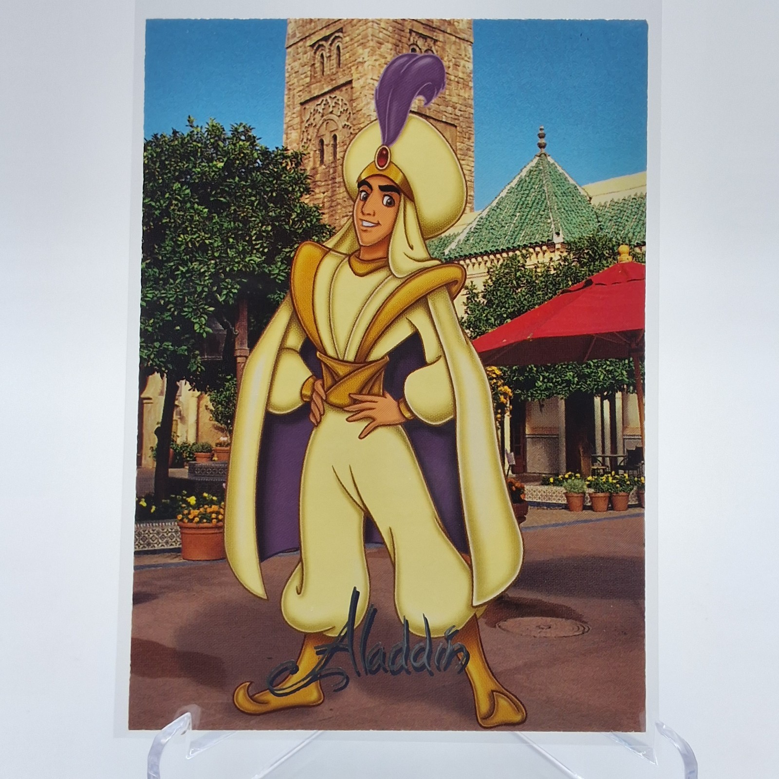 ALADDIN 2001 WALT DISNEY WORLD SIGNATURE SERIES #13 VINTAGE RARE ORIGINAL ALADDIN 2001 WALT DISNEY WORLD SIGNATURE SERIES #13 VINTAGE RARE ORIGINAL