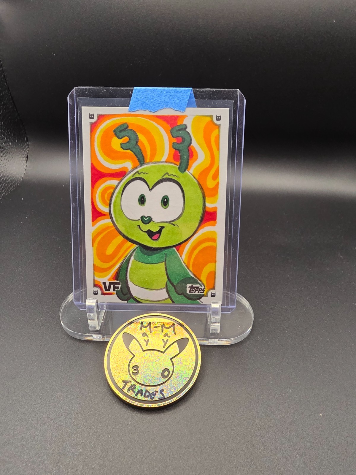 2026 VeeFriends -Capable Caterpillar Artist Sketch Card 1/1 "Ziggy" 2026 VeeFriends -Capable Caterpillar Artist Sketch Card 1/1 "Ziggy"