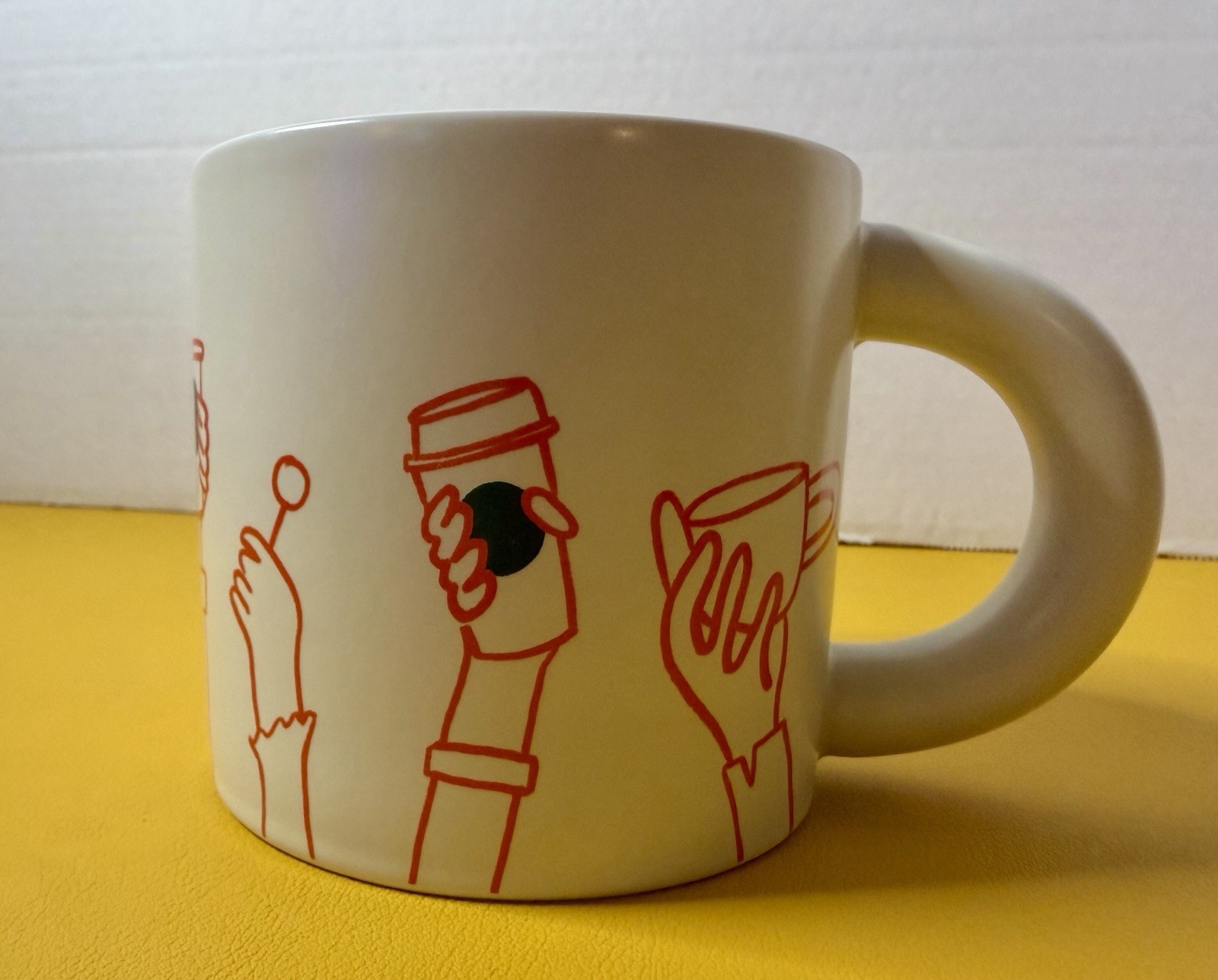 Starbucks 2026 Coffee for All Collection CHEERS Ceramic Mug 12 oz NEW Starbucks 2026 Coffee for All Collection CHEERS Ceramic Mug 12 oz NEW