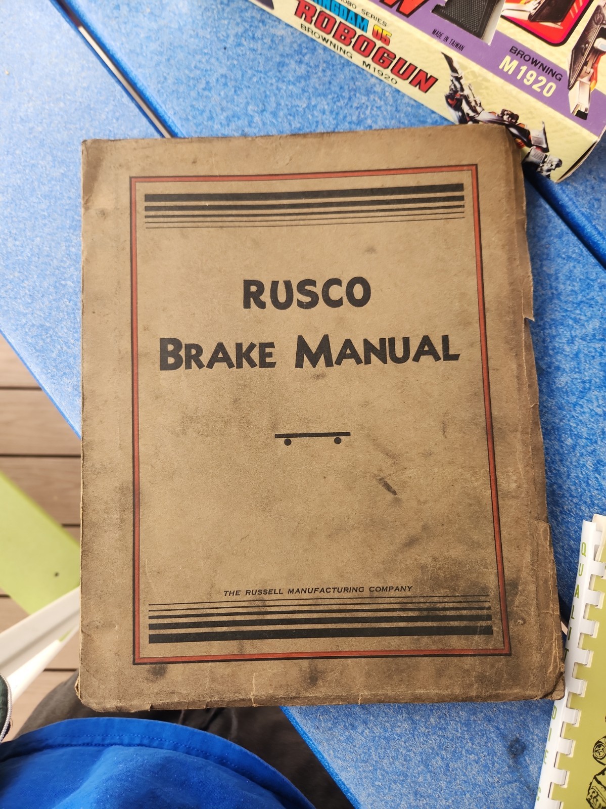 Vintage 1931 Rusco Brake Service Manual – Automotive Repair Data Book Russell Vintage 1931 Rusco Brake Service Manual – Automotive Repair Data Book Russell