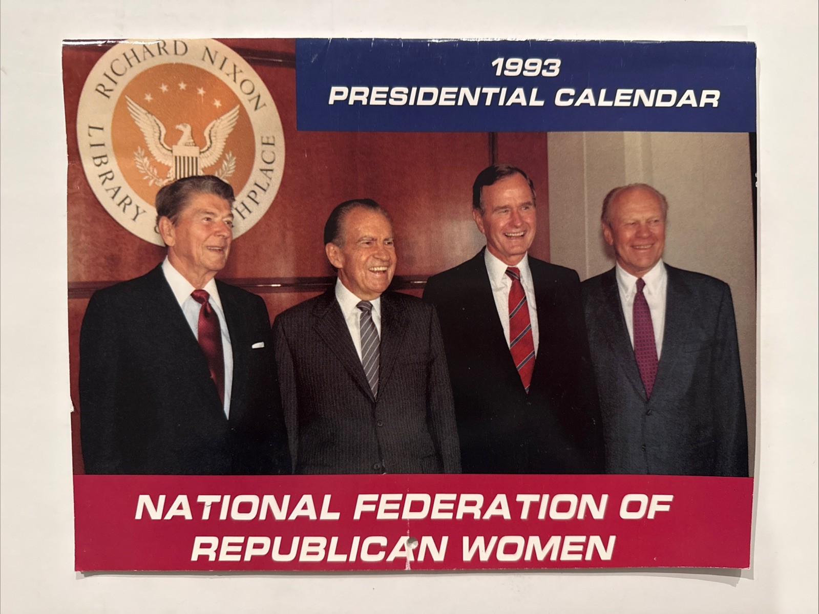 1993 Presidential Calendar National Federation Of Republican Women UNUSED 1993 Presidential Calendar National Federation Of Republican Women UNUSED