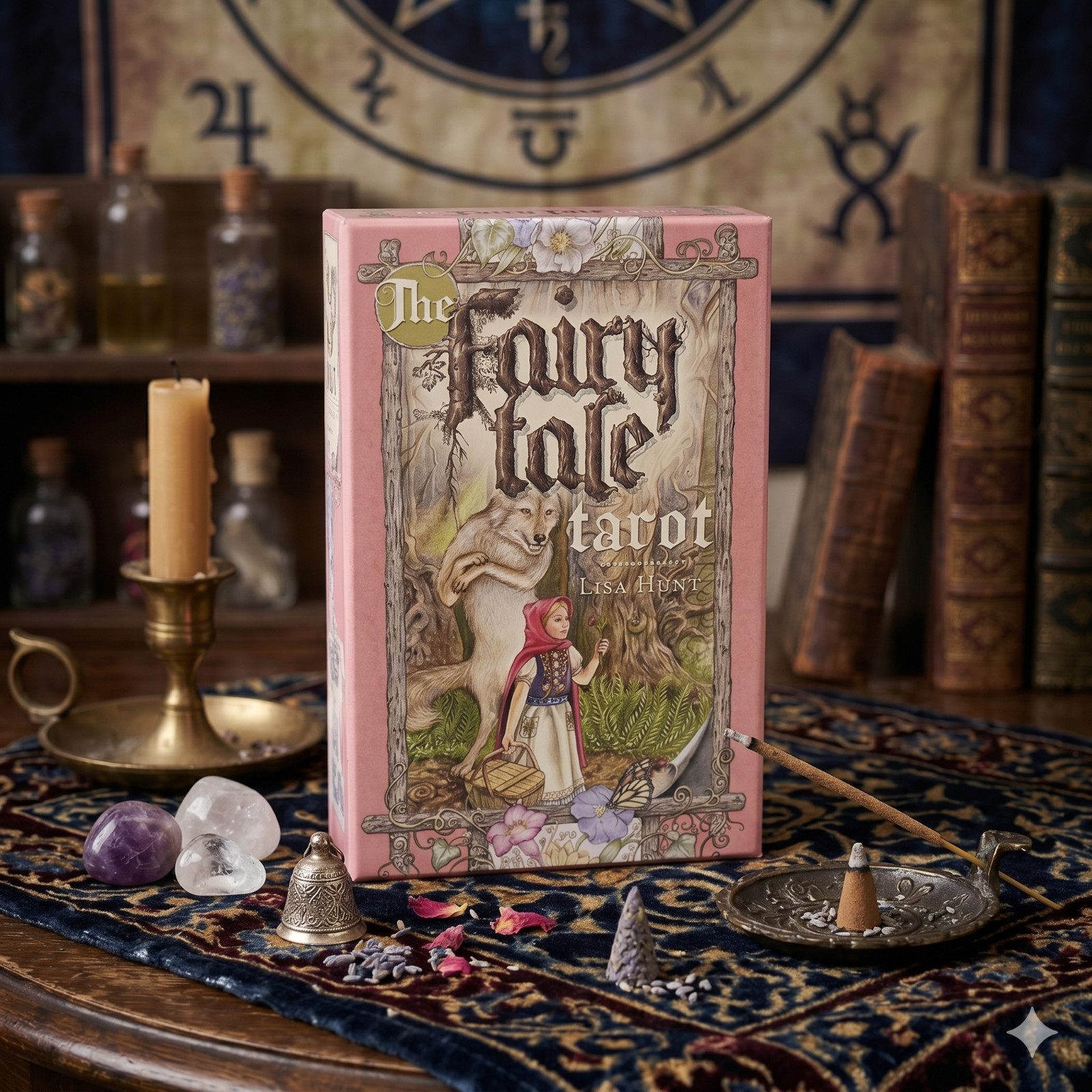 RARE Lisa Hunt Fairy Tale Tarot - 1st Edition Llewellyn (2009) - OOP Collectible RARE Lisa Hunt Fairy Tale Tarot - 1st Edition Llewellyn (2009) - OOP Collectible
