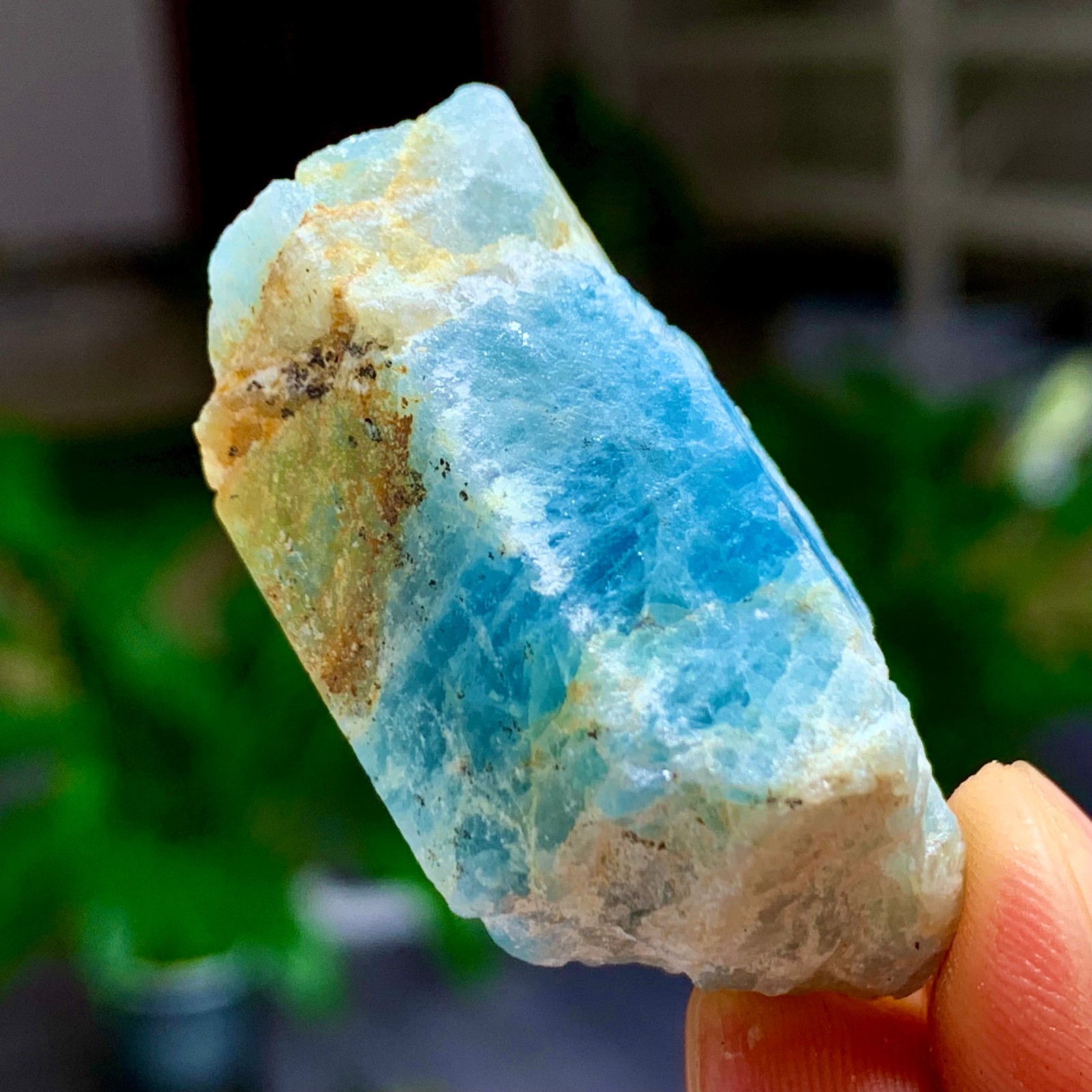 23G RareNatural beautiful Prism shaped Aquamarine Raw Crystal Specimen Rough 23G RareNatural beautiful Prism shaped Aquamarine Raw Crystal Specimen Rough