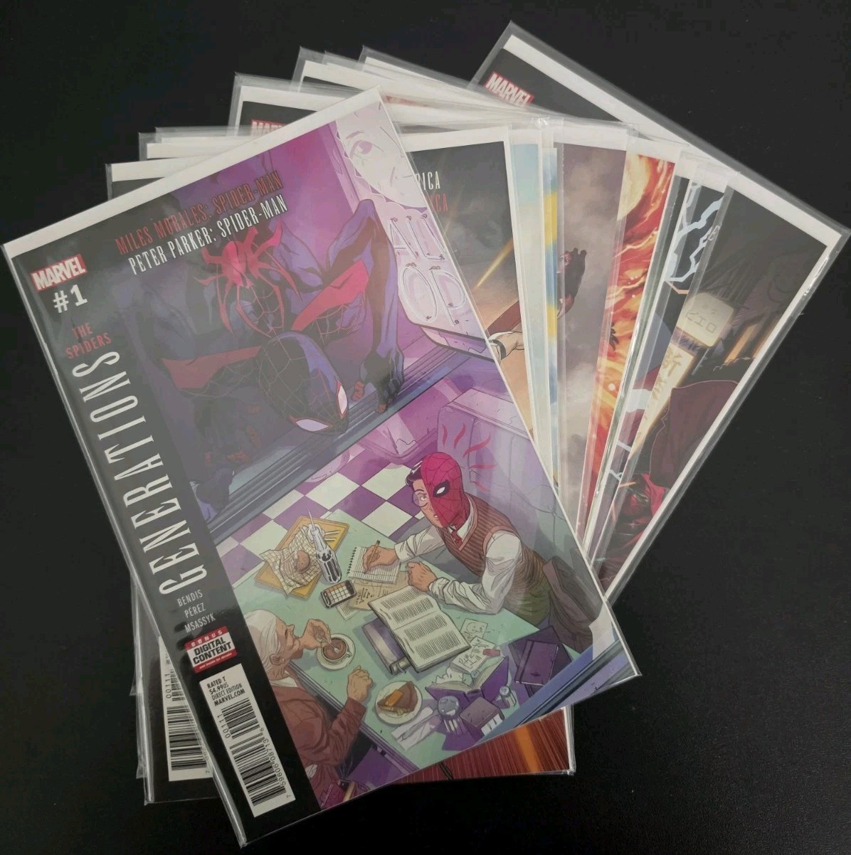 Marvel Generations 2017 COMPLETE 10 Issue #1 Comic Lot Spider-Man Thor Wolverine Marvel Generations 2017 COMPLETE 10 Issue #1 Comic Lot Spider-Man Thor Wolverine