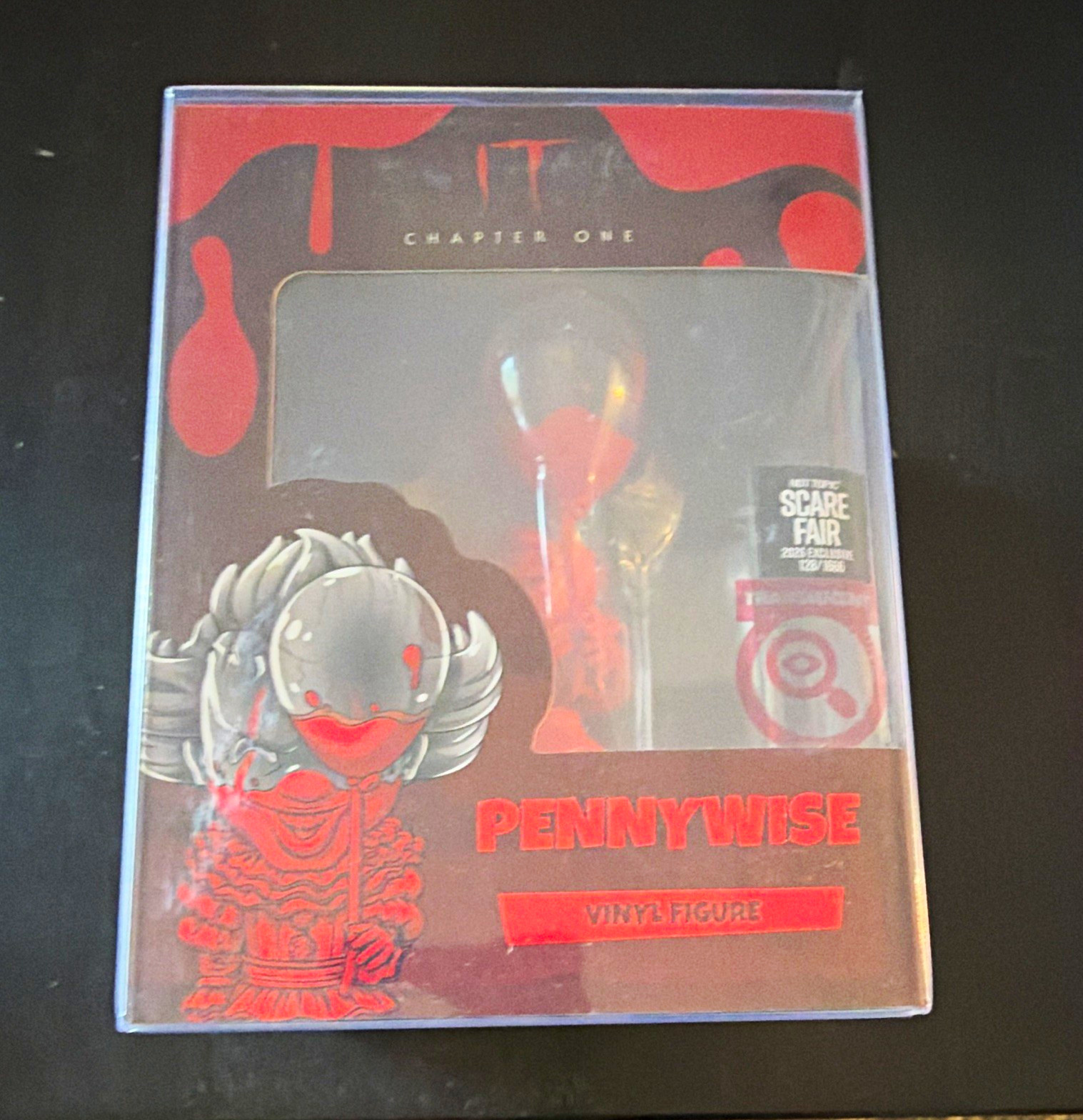 Youtooz It Chapter One Pennywise Vinyl Figure Scare Fair Exclusive #128 of 1666