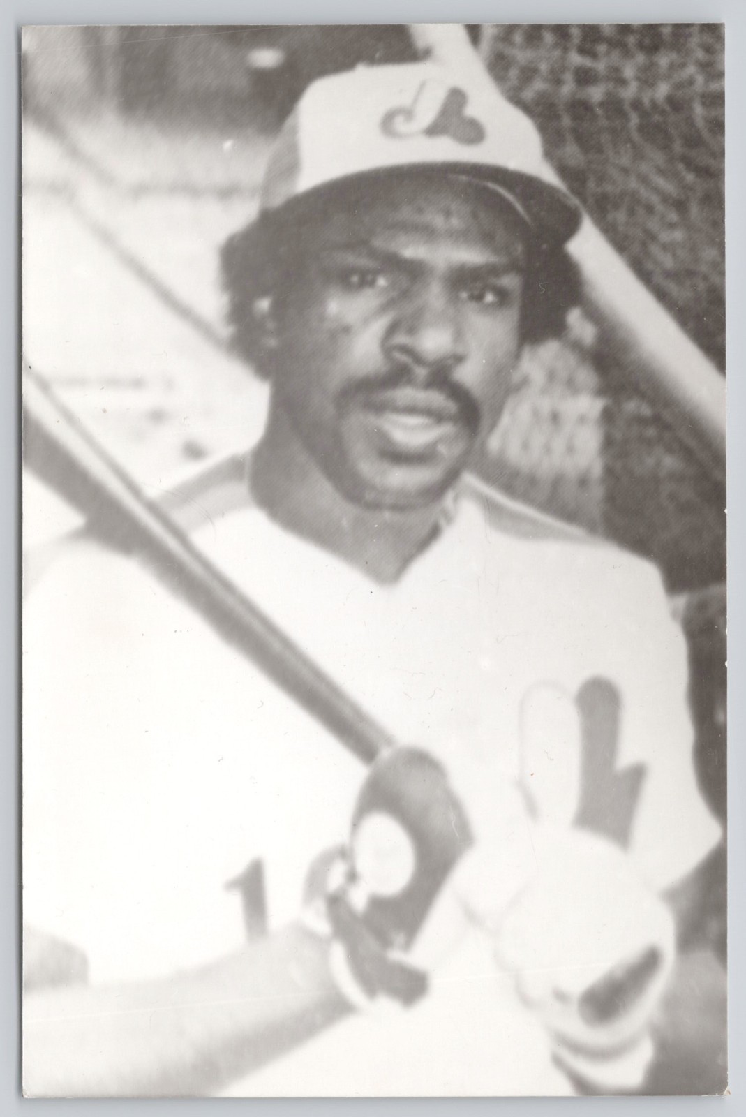 RPPC Andre Dawson Montreal Expos Baseball Unposted RPPC Andre Dawson Montreal Expos Baseball Unposted