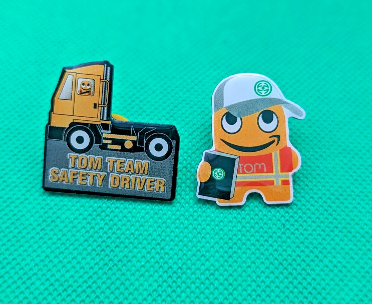 Amazon PECCY Lot of 2 TOM team, truck, vest, hat