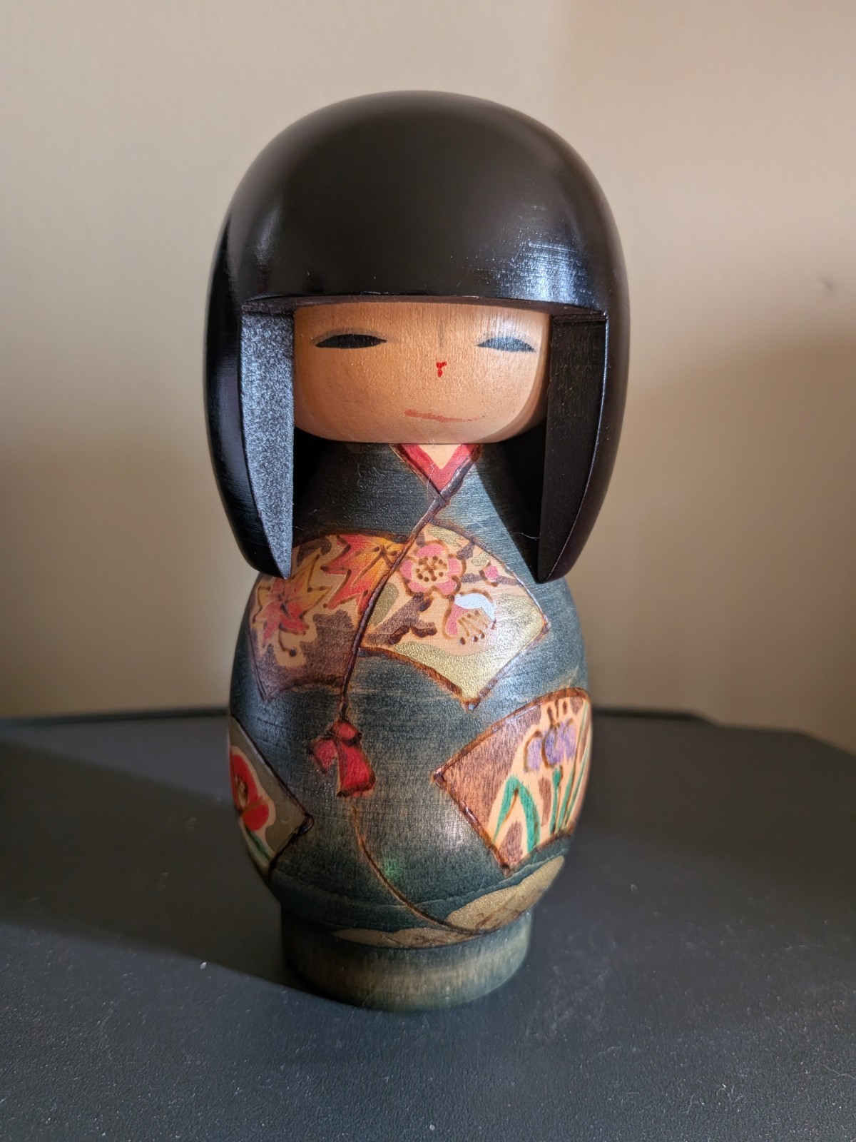 Vintage Creative Sosaku Japanese Kokeshi by Kunio Miyagawa 5.5" Rare