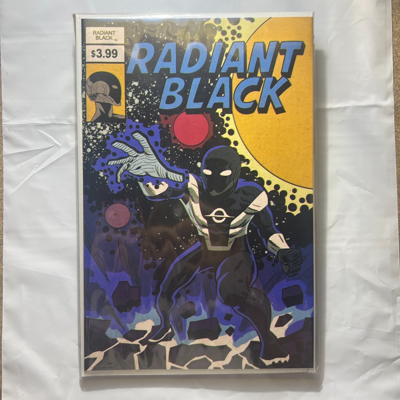 Radiant Black #1, RARE RETRO variant only 500 MADE IN HAND - SHIPS NOW Radiant Black #1, RARE RETRO variant only 500 MADE IN HAND - SHIPS NOW