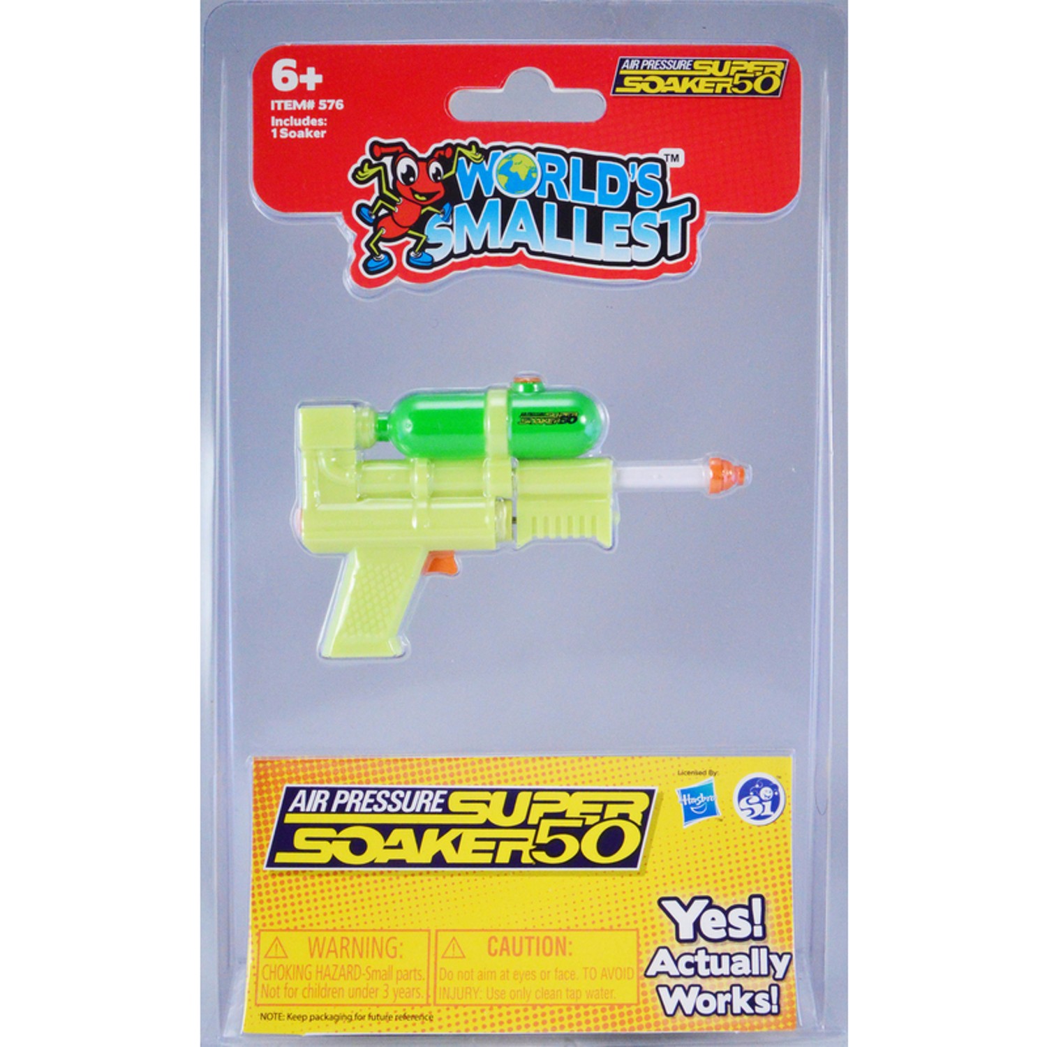 Super Impulse World's Smallest Super Soaker 1 pc Super Impulse World's Smallest Super Soaker 1 pc