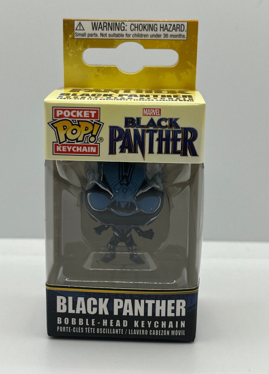Funko Pop Pocket Keychain: Black Panther Collectible Figure