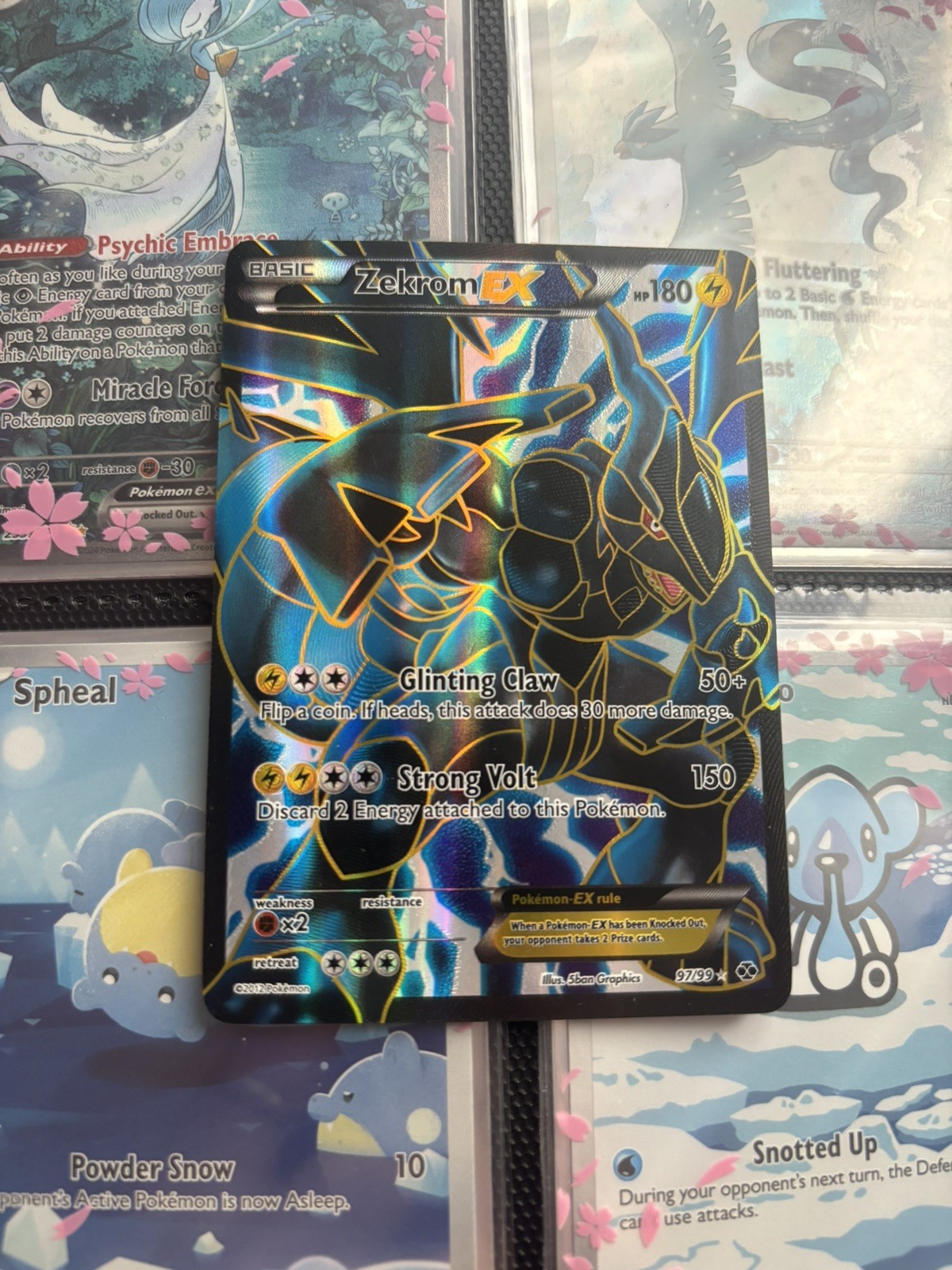 Pokemon Tcg - Zekrom EX 97/99 Next Destinies LP/NM - Black and White 2012 Pokemon Tcg - Zekrom EX 97/99 Next Destinies LP/NM - Black and White 2012