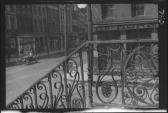 Photo:Charleston South Carolina 1920s Market Hall Street Iron Railing