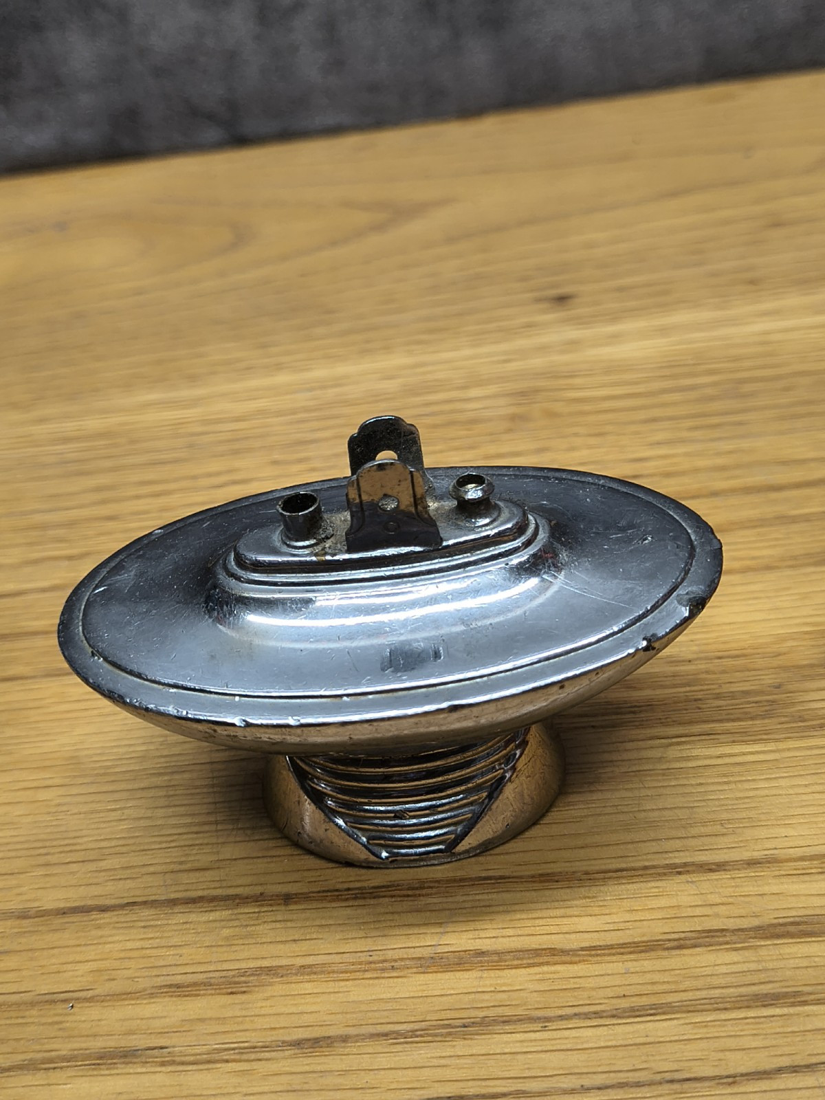 Vintage Ronson Space Age Tempo Tabletop Cigarette Lighter USA 1954-60