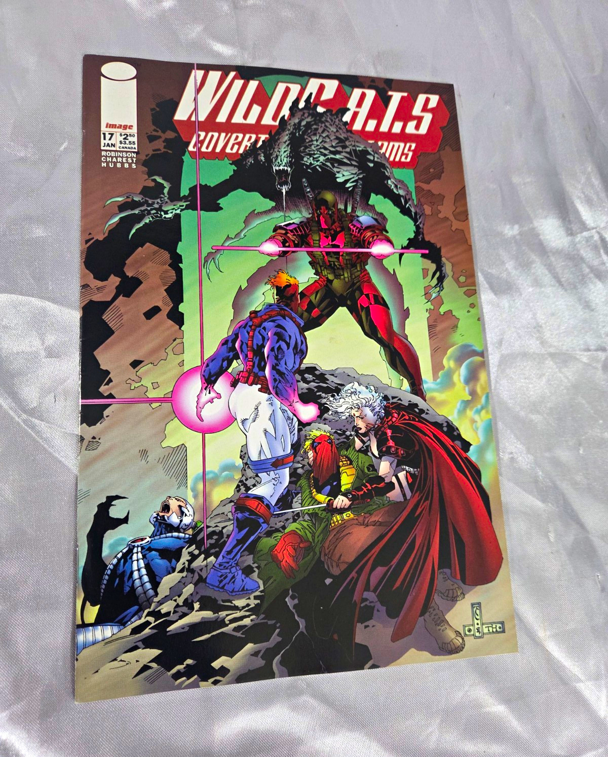 Wildc.A.T.S #17 (1994) Image - "One Shot Wasn't Enough" Grifter Single Issue