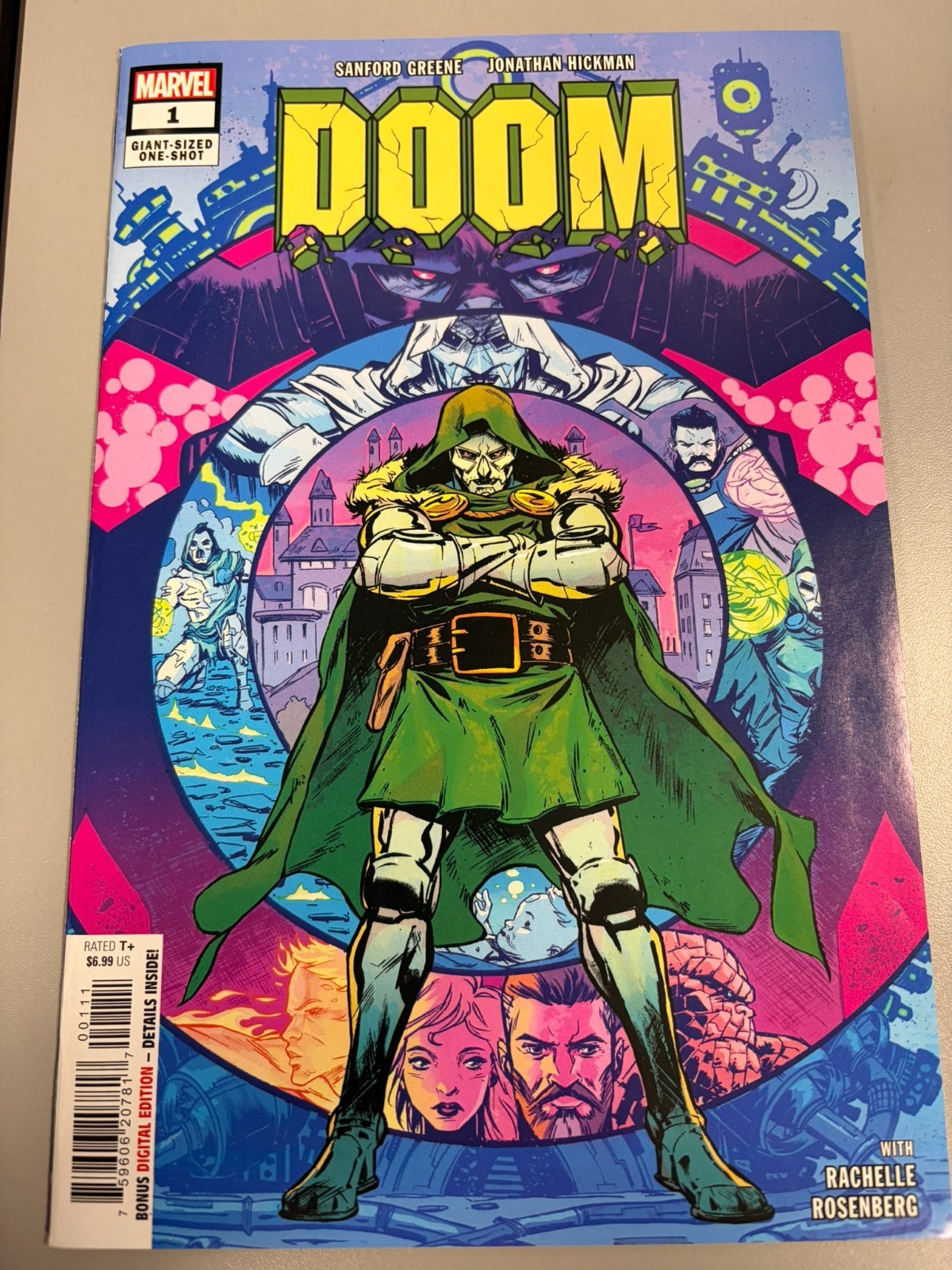 Doom #1 Giant-Sized One-Shot Marvel Comics July 2024 Doom #1 Giant-Sized One-Shot Marvel Comics July 2024