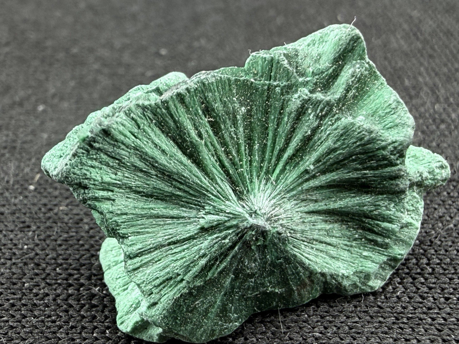Natural Solid Malachite Nugget from the Republic of the Congo 4.7 g. Natural Solid Malachite Nugget from the Republic of the Congo 4.7 g.